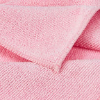 Microfiber Cleaning Cloths, Ultra Absorbent, Scratch Free, Non-Abrasive, Reusable and Washable, All-Purpose, Car Detailing, 16" x 12", Green/Gray/Pink (Pack of 288)