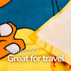 Pokemon Charizard Fire Kids Cotton Beach Towel, 58 x 28 Inch, Soft & Absorbent Pool, Bath & Beach Towel (Officially Licensed Product) by