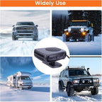 Car Heater,200W Portable Fast Heating Auto Car Heater Defroster Windshield Defogger Automobile Windscreen Heater Plug in Cigarette Lighter 360 Degree Rotary