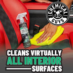 Total Interior Cleaner and Protectant for Cars, New Car Scent | Cleans and protects interior plastic, vinyl, leather, nav. screens, safe for cars, trucks, SUVs, Jeeps and RVs. 2 Pack