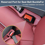 Car Seat Gap Filler 2 Pack，Seat Gap Filler Between Seat and Console,No Drop Gap Filler with Storage,Universal Fit Car Gap Filler for Car SUV Truck Auto Accessories（Wine Red）