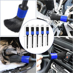 62'' Car Wash Brush Kit with Long Handle, Microfiber Car Wash Mop Mitt, Car Cleaning Detailing Kit, Exterior Interior Car Cleaning Supplies for Cars RV Truck Boat