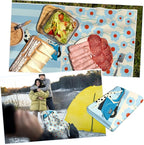 2 Pack Car Towels Seat Cover with Storage Bag, Multifunctional Microfiber Towel for Gym Outdoor Sport Running,Picnic, Beach, Pet Dog Travel,Fits Car SUV Truck (Scooter Dog)