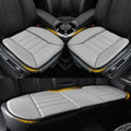 3-Piece Car Seat Cushion Set, 1.2inch Memory Foam Comfort, 2 Front Automotive Seat Cushions + Rear Bench Cushion, Non-Slip Bottom, Fits Sedan SUV Truck Van, Car & Office Chair, Gray
