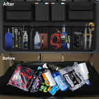 Car Trunk Organizer, Large Capacity Car Organizers and Storage with 8 Pockets, Waterproof Backseat Hanging Organizer for SUV, Truck, MPV, Interior Accessories for Men and Women