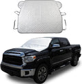 Windshield Snow Cover Fit for Toyota Tundra 2007-2021, Front Windshield Cover for Ice and Snow, Auto Extra Thick Windshield Ice Cover Protects Windshield from Rain, Sun, Frost