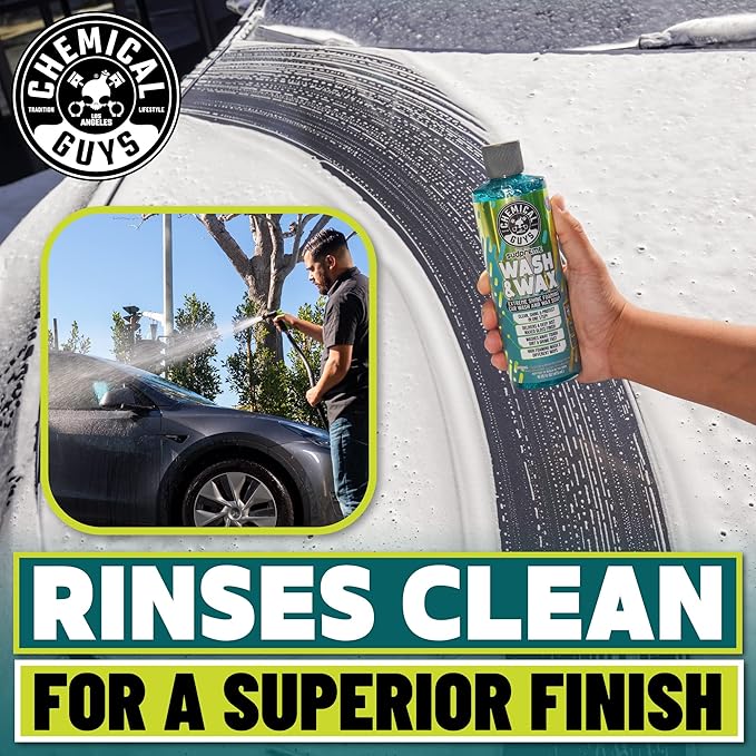 CWS10216 Sudpreme Wash & Wax Extreme Shine Foaming Car Wash Soap (Safe for Cars, Trucks, SUVs, Motorcycles, RVs & More) 16 fl oz