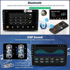 Car Stereo Radio for Nissan NV200 2013 2014 2015 2016 2017 2018 2019, 9.7" Touchscreen Android 15 Car Radio Stereo Head Unit with CarPlay Android Auto GPS Navigation SWC FM DSP WiFi Bluetooth Camera