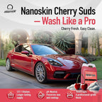 CHERRY SUDS Foaming Car Wash Concentrated Shampoo 5 Gallons for Foam Cannons, Foam Guns, Bucket Washes | Pressure Washer Safe, Cherry-Scented Soap | Ideal for Cars, Trucks, Motorcycles, RVs