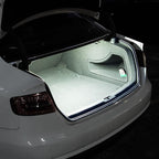 30 SMD 5050 LED Strip Light for Car Trunk Cargo Area or Interior Illumination Decoration, Xenon White, Auto Accessories