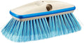 Premium Medium Wash 8" Brush Head W/Bumper - Dual Connections Fit Either Standard 3/4" Threaded Poles or Extend-A-Brush Handles (Medium) (Blue) (040162)