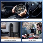 2026 Upgraded 6.5 Inch Car Speakers, 800W Max, 200W RMS, 4 Ohm, 6.5 Speakers Compatible with Universal Fit for Most Cars, 30 Minutes Easy Install - Turn Your Car into a Concert Hall(Pair)