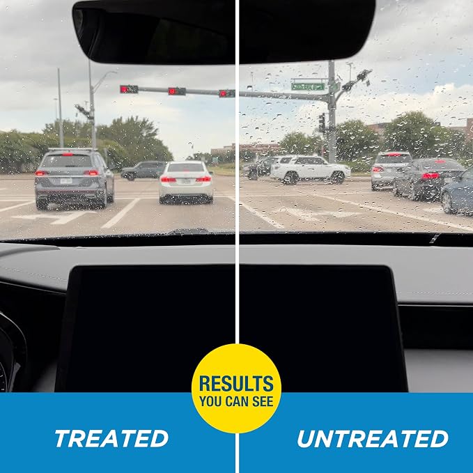 800002243 Glass Treatment, 7 oz. - Exterior Glass Treatment To Dramatically Improve Wet Weather Driving Visibility During All Weather Conditions