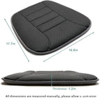 Car Seat Cushion for Driving, Breathable 3D Air Mesh, Non-Slip Bottom, Comfort Car Seat Protector, Car Seat Pad Also Works with Truck and Office Chair Home