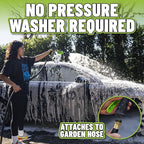 TORQ Foam Blaster 6 - Foam Cannon Garden Hose Attachment,Easy to Use,Sprays Thick Suds for Safe Washing Trucks,SUVs,Motorcycles,RVs,and Other Vehicles,(Pack of 6)