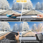 Car Heater, 200W Vehicles Heaters Auto Part 12V Portable Car Heaters That Plugs Into Cigarette Lighter, Vehicle Defroster Windshield Demister, Auto Defogger With 360° Rotatable for All 12 Volt Cars