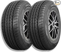 Set of 2 (Two) UN99 All Season 205/60R16 92H All Season Radial Passenger Car Tire 205/60/16 - Includes Three-Year Road Hazard Warranty (Tire Only)
