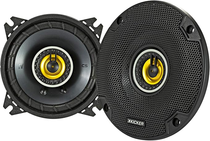 46CSC44 CS-Series CSC4 4-Inch (100mm) Coaxial Speakers, 4-Ohm (Pair)