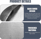 Car Steering Wheel Sun Shade, Steering Wheel Cover, Sun Heat Shield Anti-Heat Aluminum Foil Steering Wheel Shade, Heat Shield, Universal Car UV Protector (18.11 x 18.11Inch)