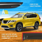 Extra Durable Window Deflectors Tape-On Window Visors Rain Guards Fit for Nissan Pathfinder 2013-2020, Sun Visors, Wind Vent for Shades, Exterior Car Accessories - 4pcs. AG0101
