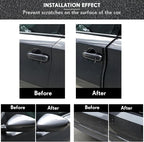 Car Door Edge Guards Door Sill Protector Automotive Entry Guard Anti Collision Scuff Sill Trim Protection Strips for Most Cars Vehicles Accessories(2.8 Inch Wide, 32.8 Feet,Black)