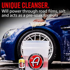 Adam's Polishes Strip Car Wash Soap (5 Gallon) - Sealant & Car Wax Remover Shampoo Salt Remover & Acidic Wash | Thick Suds For Use In Car Cleaning Kit, Foam Cannon, Foam Gun, Sponge, Mitt, Chamois