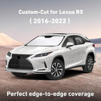 Windshield Sunshade Compatible for Lexus RX 350 450h 2016-2020 2021 2022, Sun Visor for Front Windshield & Window Sun Shade Cover, UV Heat Blocker & Protector, Car Accessories