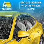 Extra Durable Window Deflectors in-Channel Window Visors Rain Guards Fit for Hyundai Sonata 2020-2026, Sun Visors, Wind Vent for Shades, Exterior Car Accessories - 4pcs. AG0802