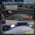 【Compatible with Chevy Colorado】 Seat Gap Filler,No Drop Seat Guard Compatible with Chevy Colorado,Drop Seat Guards for Cars(2Pcs),Emergency Keychain Car Escape Tool(2Pcs)