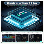 [8 Core 4G+64G] Car Stereo Radio for Honda Civic 2001-2005, 9” IPS 1280 * 720 Touchscreen Unit with Wireless Carplay Android Auto,Bluetooth-5.0 Mirror Link GPS WiFi 59-UI,32-EQ DSP SWC Rear Camera