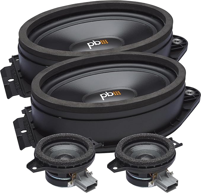 OE69C-GM - 6"x9" Direct Fit Compatible with GMC OEM Component Speakers Kit / 80Wmrs - 160Wmax - Pair