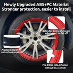 Wheel Rim Protector for Tesla Model Y Gemini 19 inch Apollo Wheels 2020-2024 Model Y Accessories All-in-one Car Tire Trim Rings Rim Case Hubcaps Wheel Cover