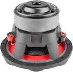 10" Double Stack Composite Cone Subwoofer (TXX-BDC-II-10), Superior Performance, 1200W, 2 Magnets, BASV Voice Coil, Aluminum Basket, Multi-Connect, Non-Press Paper Cone, 2 x 4 Ohms