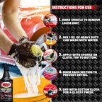 MA5x Car Wash Soap | Concentrated, pH Balanced | High Performance Foaming Car Wash Soap | 32oz Bottle | Pack of 1