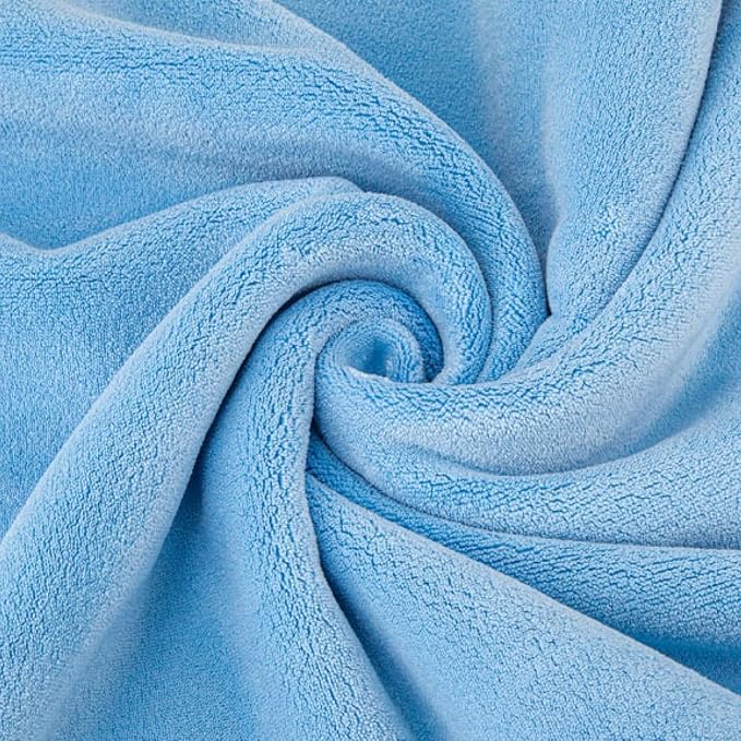 Super Absorbent Microfiber Car Drying Towel, Scratch-Free, Streak-Free, Lint-Free, 36"L x 25"W, Blue