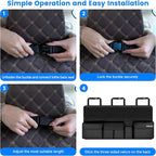Car Organizer, Car Organizers and Storage with 9 Pockets, SUV Trunk Organizer for SUV/MPV/Truck, Car Essentials (41 * 20in)