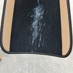 Waterproof Universal Fit Car Floor Mats, Car Mats Fit for SUV,Vans,sedans, Trucks,Set of 4pcs Car Carpet with Driver Heel Pad (Beige)