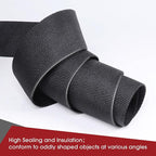 Heat Shrink Braided Sleeving, 2:1 Ratio Shrinkable Fabric Tubing Sleeve Abrasion Protection Cable Wire Sheath (3/4"-25ft)