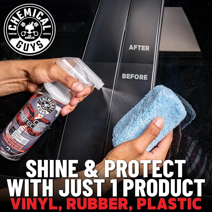 TVD111 G6 HyperCoat High Gloss Coating Protectant Sprayable Dressing (Works on Vinyl, Rubber, Plastic, Tires and Trim) Safe for Cars, Trucks, Motorcycles, RVs & More, 128 fl oz (1 Gal)