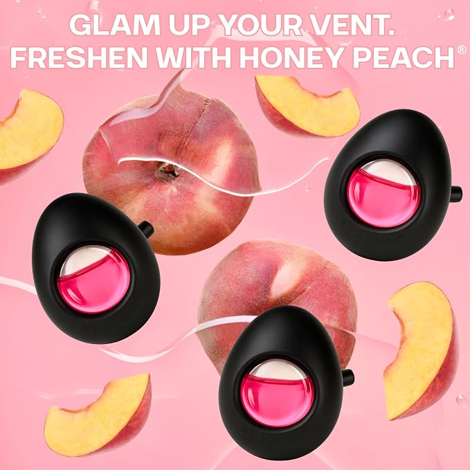 Car Air Freshener Vent Clip 4 Ct, Variety Scent for Men & Women | Long-Lasting Car Odor Eliminator, Easy Clip-On, Up to 120 Days Freshness for Cars, Trucks, and SUVs, 4 mL Each