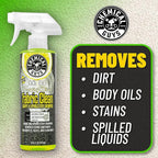 Foaming Citrus Fabric Clean Carpet & Upholstery Cleaner - Car Carpet Cleaner Spray for Seats and Floor Mats, Removes Stains &Odors, Safe for Cars, Home and Office, 16 oz Citrus Scent