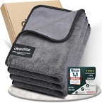 Bath Wipes Shower Cleaning Cloths, Premium Car Drying Towel | Ultra Absorbent Twisted-Loop Design| Microfiber Towel for Car, Shower Cabin, Household