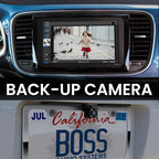 BCP62-RC Car Stereo - Apple CarPlay, Double Din, 6.2 Inch Capacitive Touchscreen, Bluetooth, No CD DVD Player, AM/FM Radio Receiver, Backup Camera