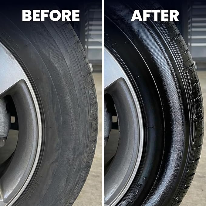 LANE'S Super Blue Tire Dressing | High-Gloss Tire Spray | 16oz (Pack of 2) | No Sling, No Run, Long Lasting | Protects from Cracks & UV Rays | Non-Greasy Tire Dressing & Cleaner for Cars, SUVs, More
