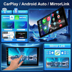 4+64G Android 13 Car Radio for Hyundai Elantra 2014 2015 2016 Stereo Replacement with Wireless Carplay Android Auto, 9'' Touch Screen Built-in Bluetooth GPS Navigation WiFi Backup Camera Mic