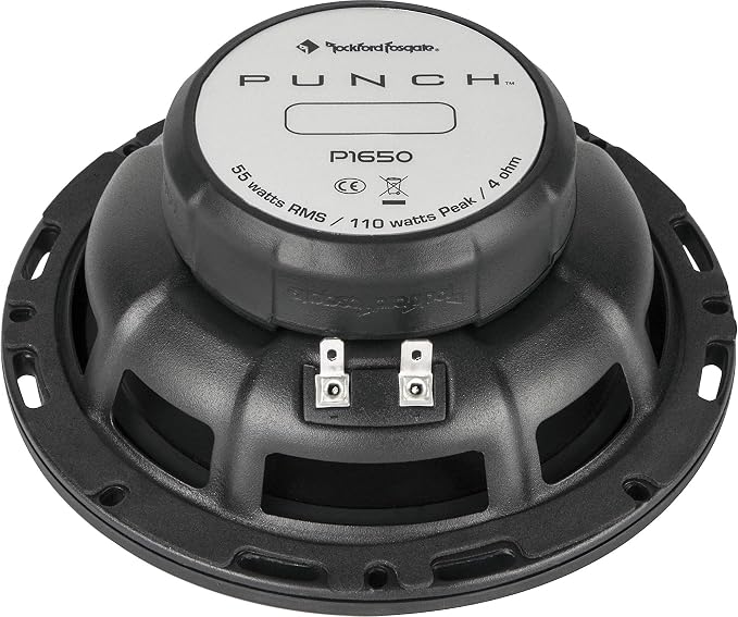 Pair of Punch P1694 6" X 9" 300W 4-Way + P1650 6.5" 220W 2-Way Full Range Coaxial Speakers - 4 Speakers + Gravity Magnet Phone Holder