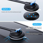 Cell Phone Holder Long Arm Dashboard Windshield Car Phone Holder Anti-Shake Stabilizer Phone Car Holder Compatible with Phone Smartphone Grey