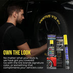 Color Tire Paint Pen - Waterproof Permanent Paint pens for Car Wheels Lettering | Car Wash Safe and Durable | Made in Japan (Yellow, 1 Count (Pack of 1))