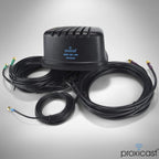 5-in-1 Pro-Grade Low-Profile 2x2 MIMO 4G/5G + Wi-Fi + GPS Screw Mount Combination Vehicle Antenna Compatible with Cradlepoint, Digi, Peplink and Other Modems/Routers (Gibraltar ANT-510-221)