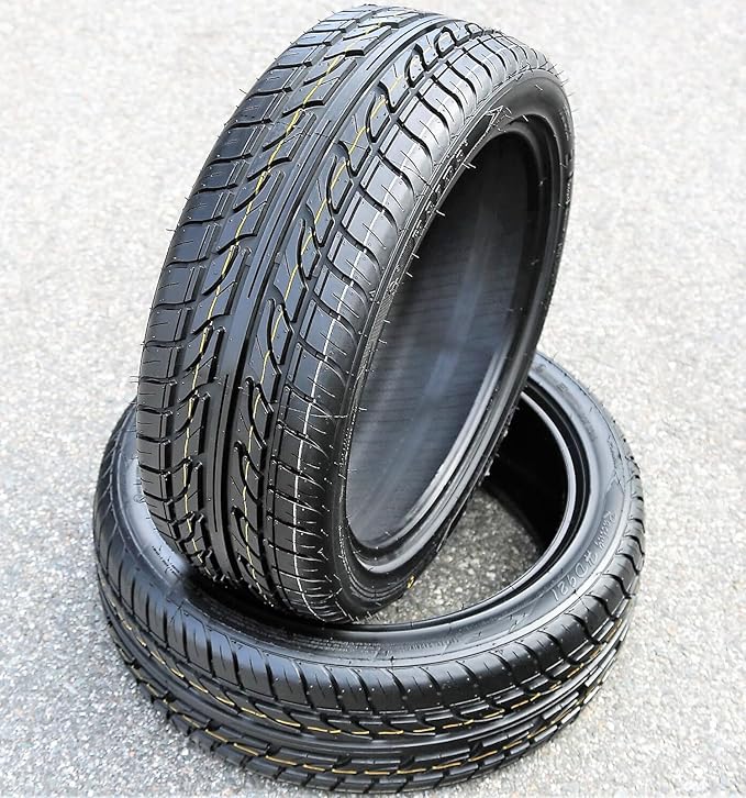 Set of 2 (TWO) Haida Racing HD921 195/45R16 195/45/16 84V Load Range XL 4-Ply Summer Passenger Car Performance Radial Tires BSW Black Side Wall UTQG 400AA